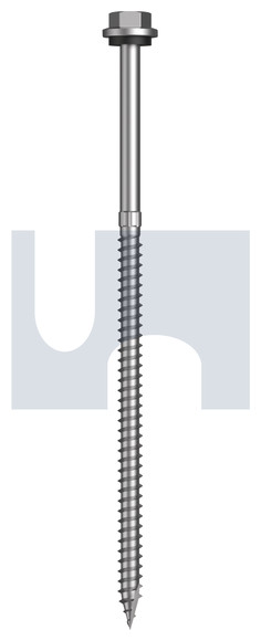 SCREW T17 HEX SEAL C4 14-10 X 150 BASALT 